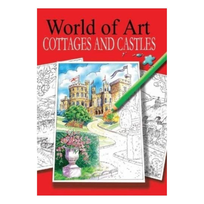 World of Art Colouring Books (2 To Choose From) - The Panic Room Escape Ltd