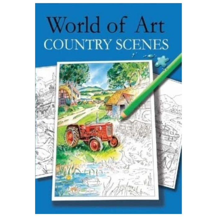World of Art Colouring Books (2 To Choose From) - The Panic Room Escape Ltd